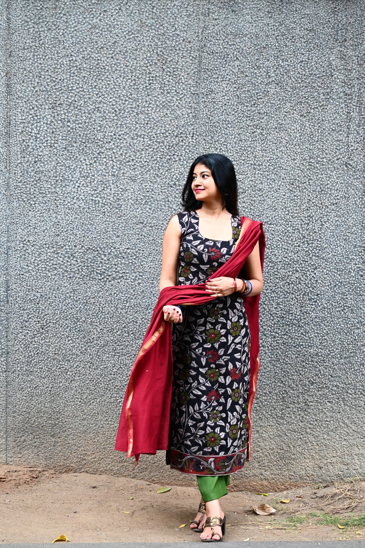 Printed Black